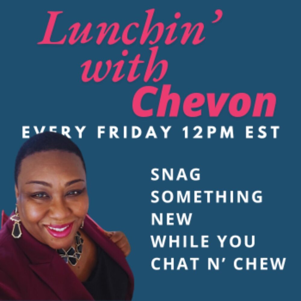 FRIDAY 12 PM EST LUNCH SHOW NOTIFICATION!